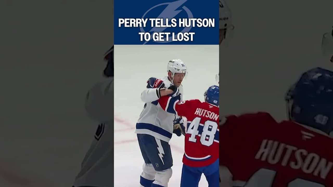 "That's Corey Perry's act in a nutshell"