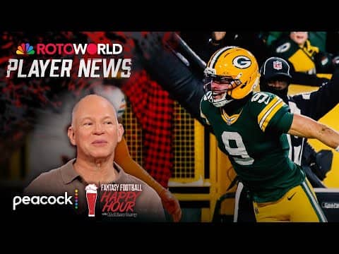Christian Watson cementing status as Packers' top WR | Fantasy Football Happy Hour | NFL on NBC