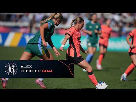 Bay FC goal by Alex Pfeiffer against Denver Summit FC