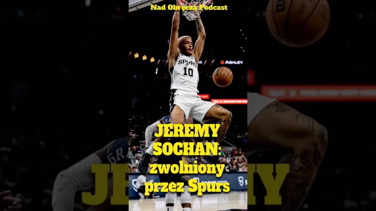 🟠 Koniec przygody Jeremiego Sochana z San Antonio Spurs #nba #sochan #spurs #koszykowka