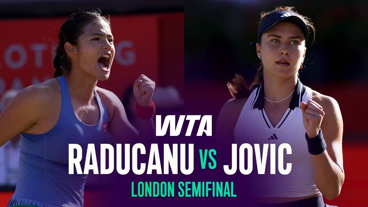 Emma Raducanu vs. Iva Jovic | 2026 London Semifinal | WTA Match Highlights
