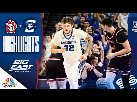 South Dakota vs. Creighton | COLLEGE BASKETBALL HIGHLIGHTS | 11/5/25 | NBC Sports