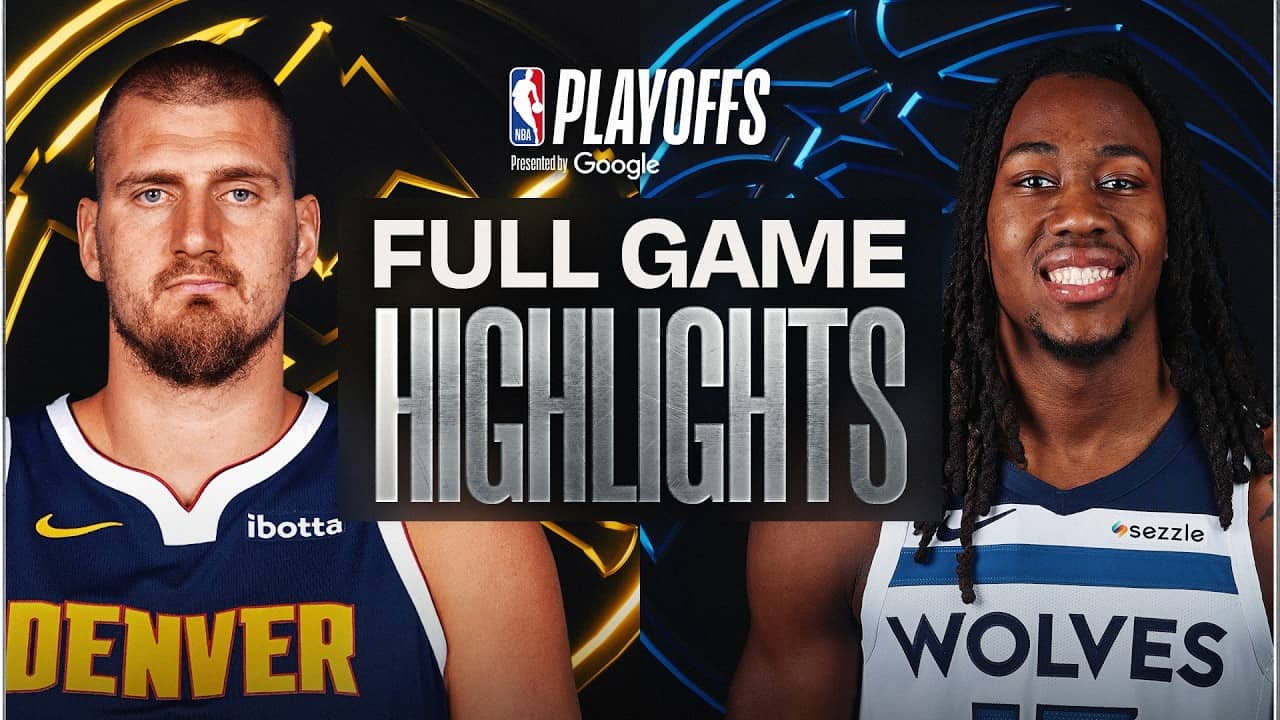 #3 NUGGETS at #6 TIMBERWOLVES | FULL GAME 4 HIGHLIGHTS | April 25, 2026