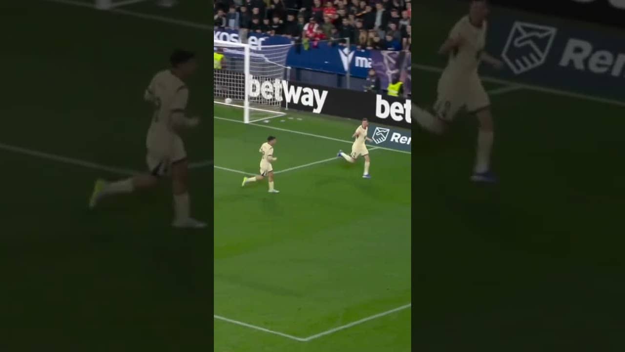 Rashford with the assist to Lewandowski to finally break the deadlock late 🎯