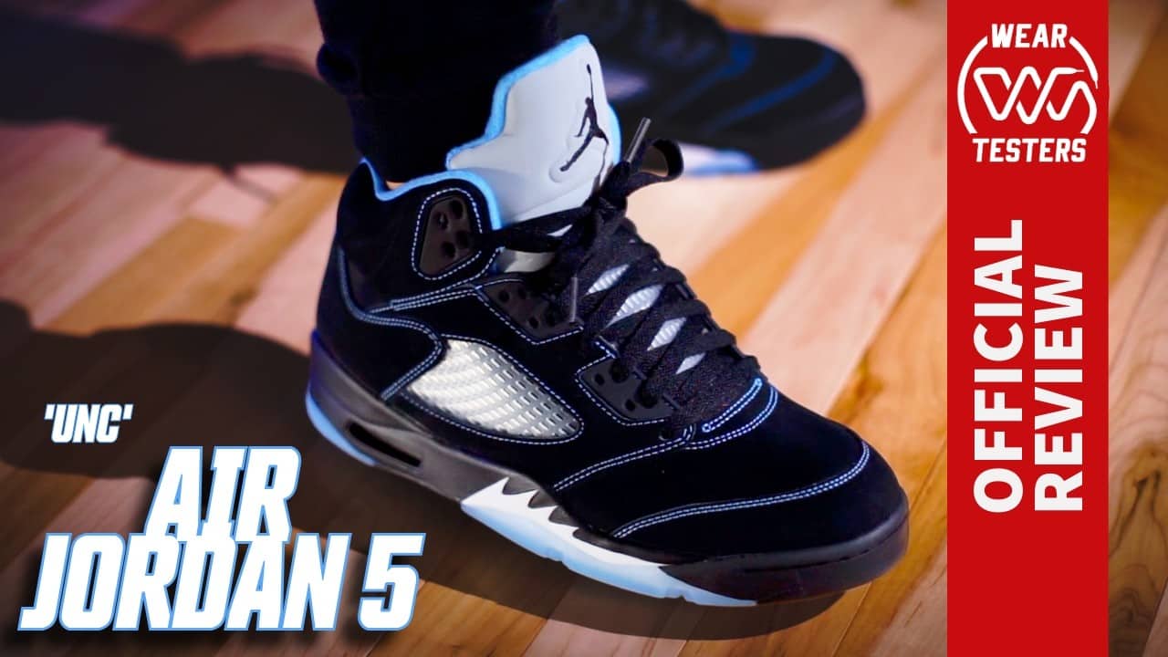 Air Jordan 5 UNC 2026 Black Carolina