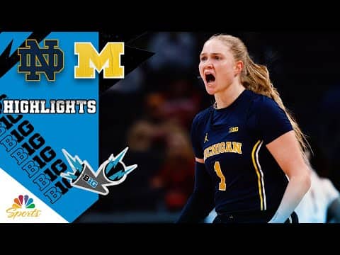 Notre Dame vs. Michigan | COLLEGE BASKETBALL HIGHLIGHTS | 11/15/25 | NBC Sports