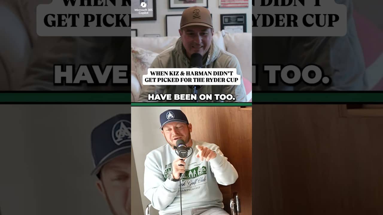 Kiz & Brian Harman weren’t picked for the Ryder Cup despite beating EVERYONE. @Microsoft.Copilot