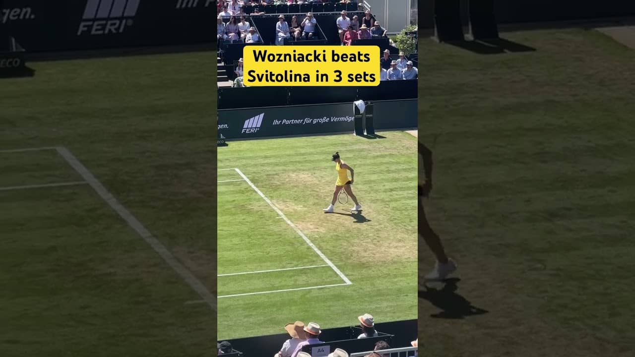 Two Years Ago: Wozniacki beats Svitolina in Bad Homburg | Who will win the title in 2026?