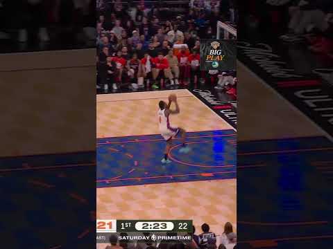 CRAZY 🎱 #nba #nyknicks #oganunoby