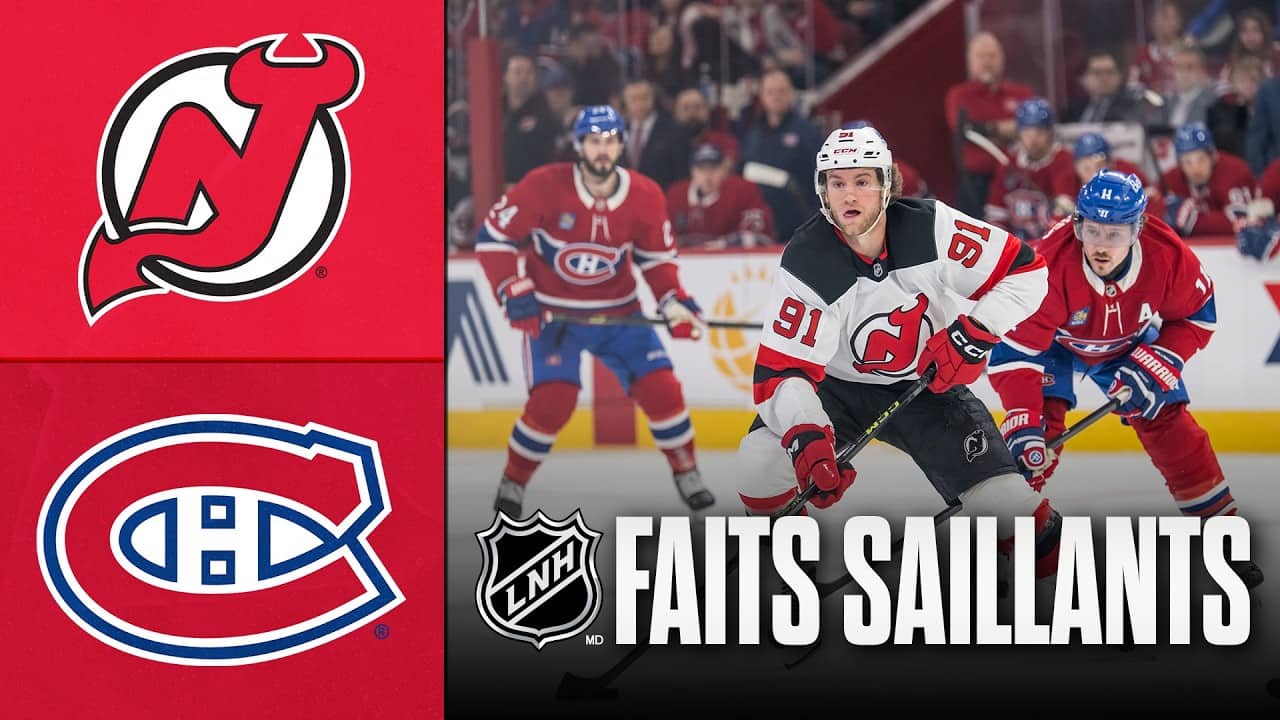 Devils vs Canadiens 05/04/26 | Faits saillants