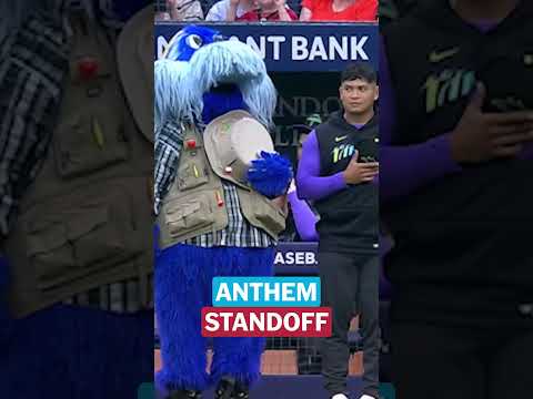 Angels, Rays duel in anthem standoff😁