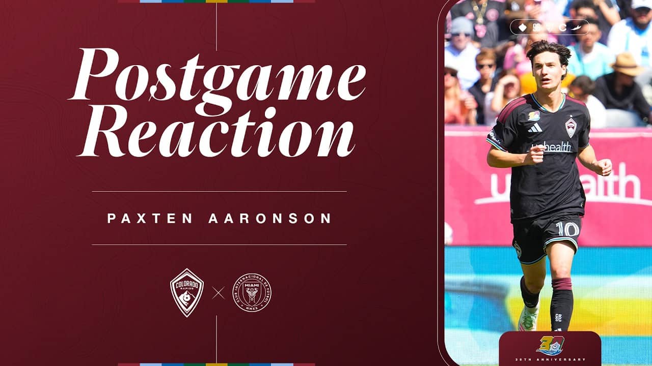 Postgame Reaction | Paxten Aaronson on performance in match with Miami