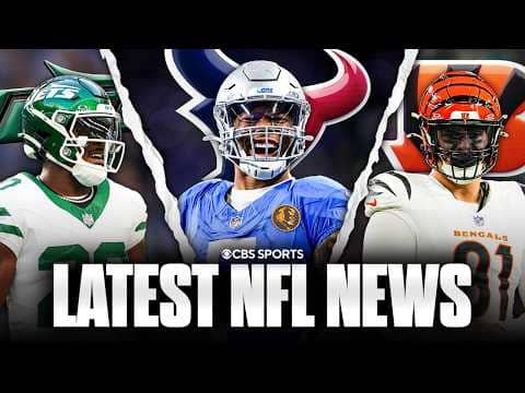 Latest NFL News: David Montgomery traded to Texans, What’s next for Breece Hall & Trey Hendrickson