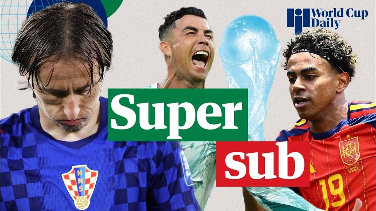 Croatia snicked off late on and Ronaldo finally scores knockout goal | World Cup Daily