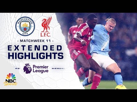 Manchester City v. Liverpool | PREMIER LEAGUE HIGHLIGHTS | 11/9/2025 | NBC Sports