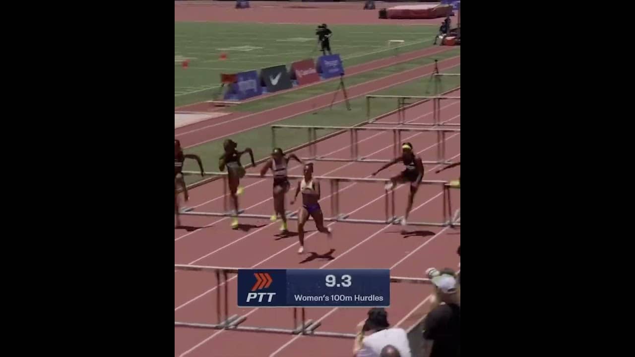 Olympic champ breaks the MEET RECORD 🤯