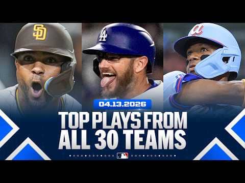 Top plays from ALL 30 MLB teams last week! (What was your favorite team's best play?) MLB Highlights