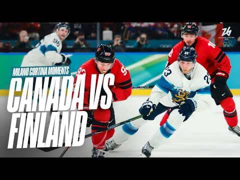 Canadian Comeback Kings 🇨🇦🏒🇫🇮 | Men's Ice Hockey Semifinals | Milano Cortina Moments