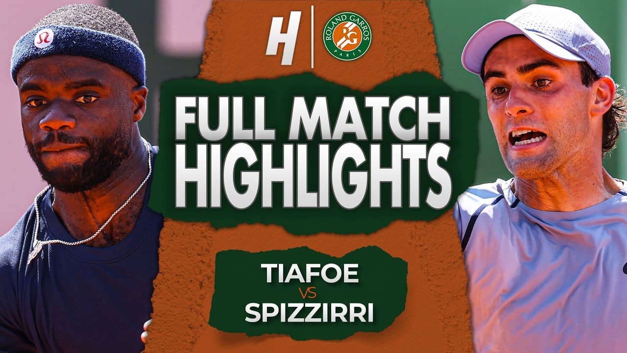 Frances Tiafoe vs Eliot Spizzirri - FULL Match Highlights | Roland Garros 2026