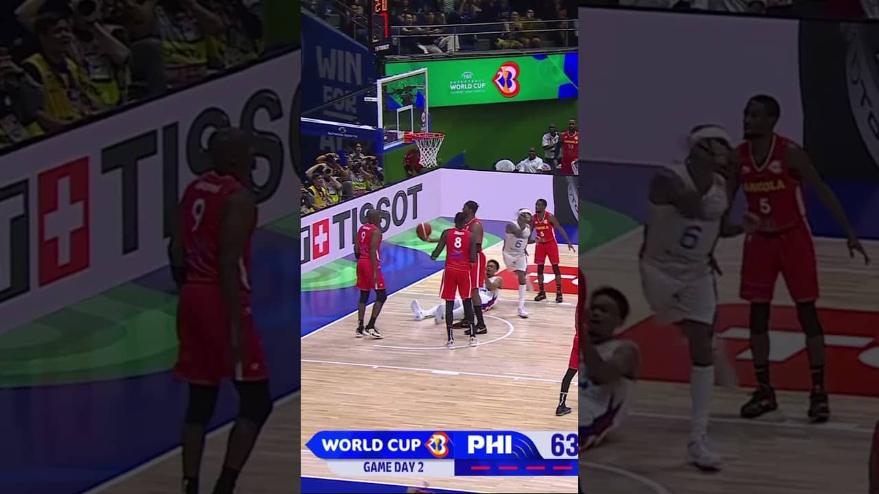 Pure streetball handles from Clarkson 🔥 #FIBAWC