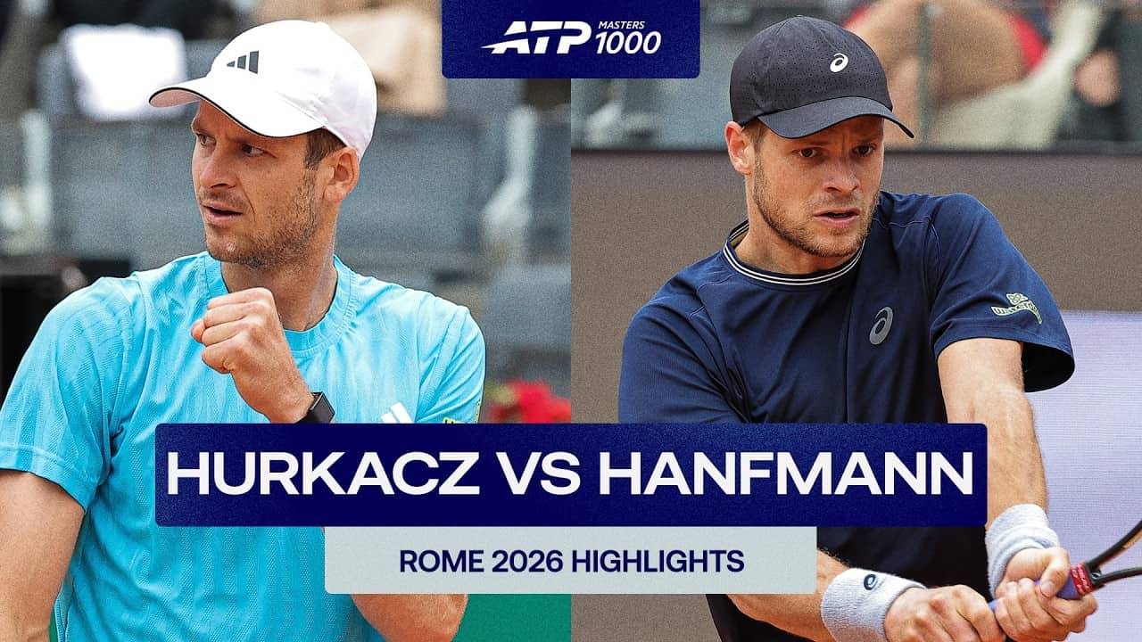 Hubert Hurkacz vs Yannick Hanfmann Highlights | Rome 2026 Round 1