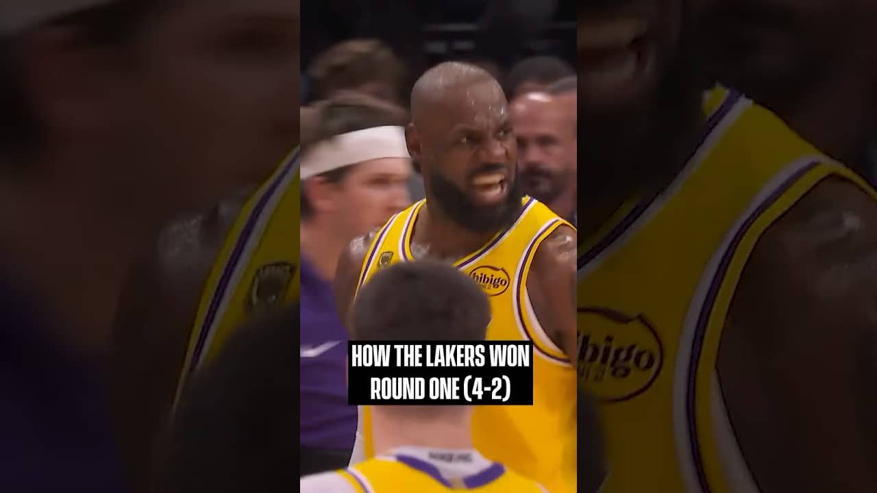 How the Lakers Advanced to the Western Conference Semifinals #NBAPlayoffs