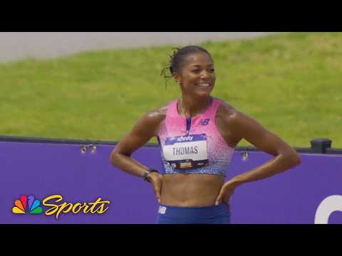 Gabby Thomas FLIES to world lead in women's 200m at lone Star Grand Prix | NBC Sports