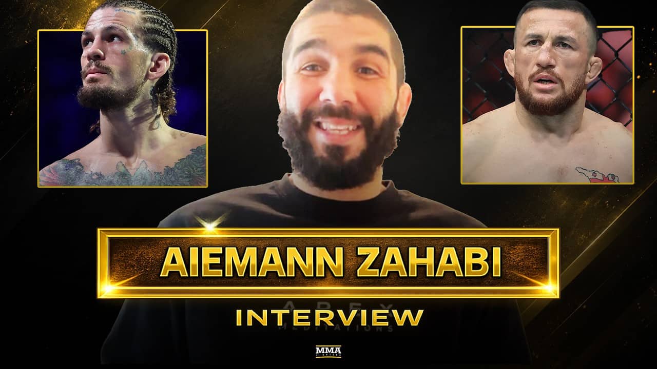 Aiemann Zahabi READY TO STRIKE With Sean O'Malley At UFC White House | MMA Fighting