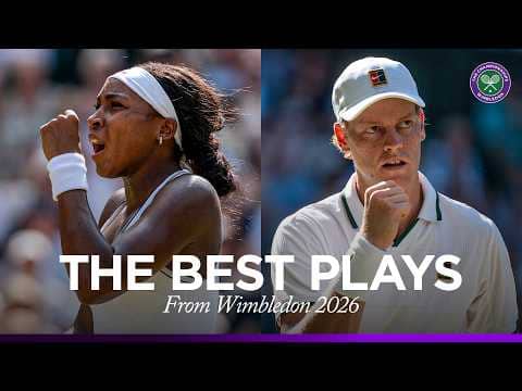 Every UNBELIEVABLE play from The Championships 🤩 | Barclays Plays of the Tournament | Wimbledon 2026
