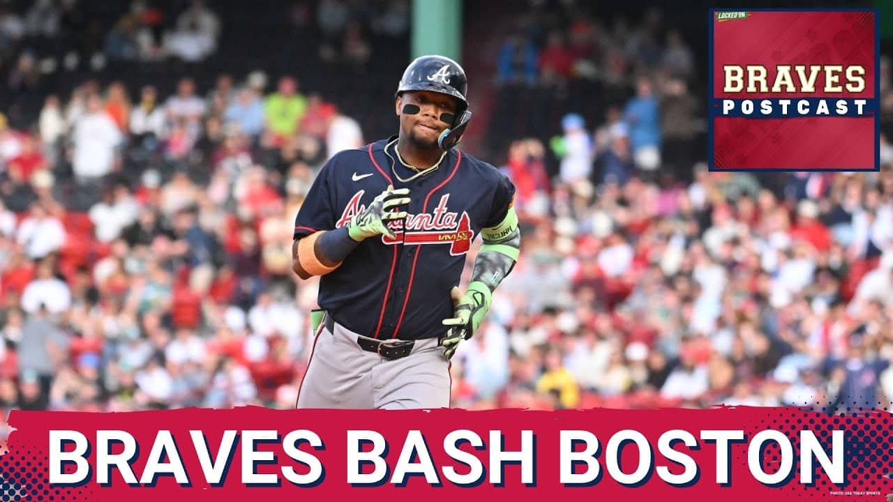 BRAVES POSTCAST: Atlanta Braves absolutely BLAST Boston Red Sox in series finale LIVE REACTION