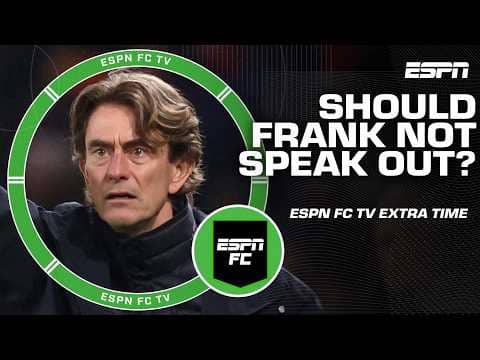 Is Thomas Frank making things WORSE speaking out on Spurs fans booing during matches? | ESPN FC