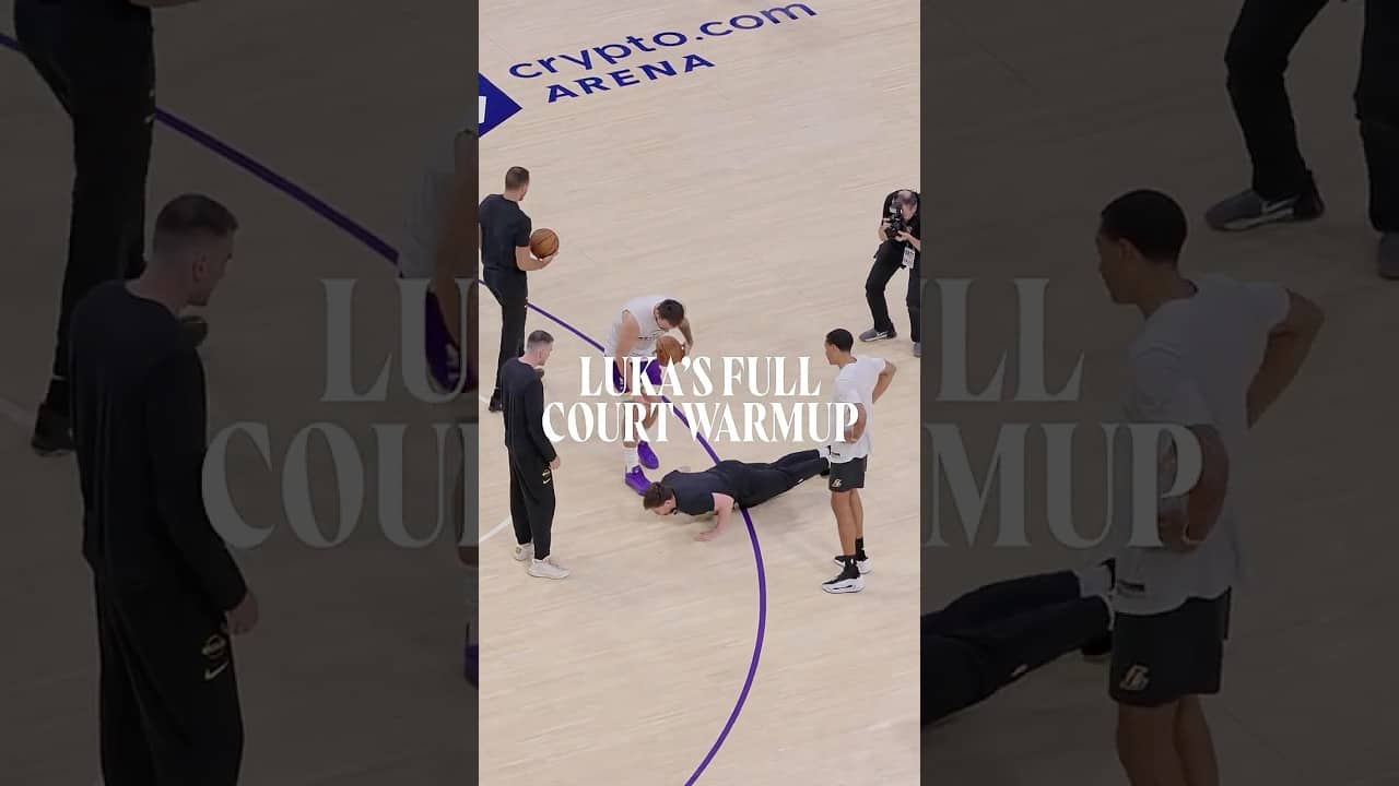 Everything Luka does before dropping 30+ points per night #lakers