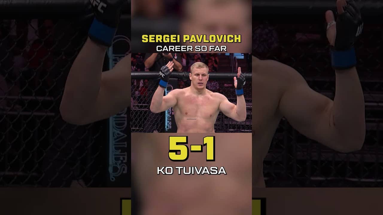 Sergei Pavlovich Career So Far #ufcmacau