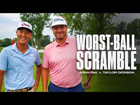 Worst-ball scramble with PGA TOUR rookies | Episode 3 | Rocket Rookies Classic