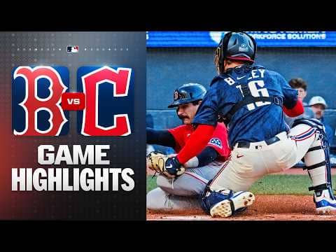 Red Sox vs. Guardians Game Highlights (5/29/26) | MLB Highlights