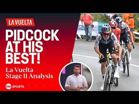 2025 La Vuelta a España Stage 11 ANALYSIS: Tom Pidcock on fire in stage 11 👏