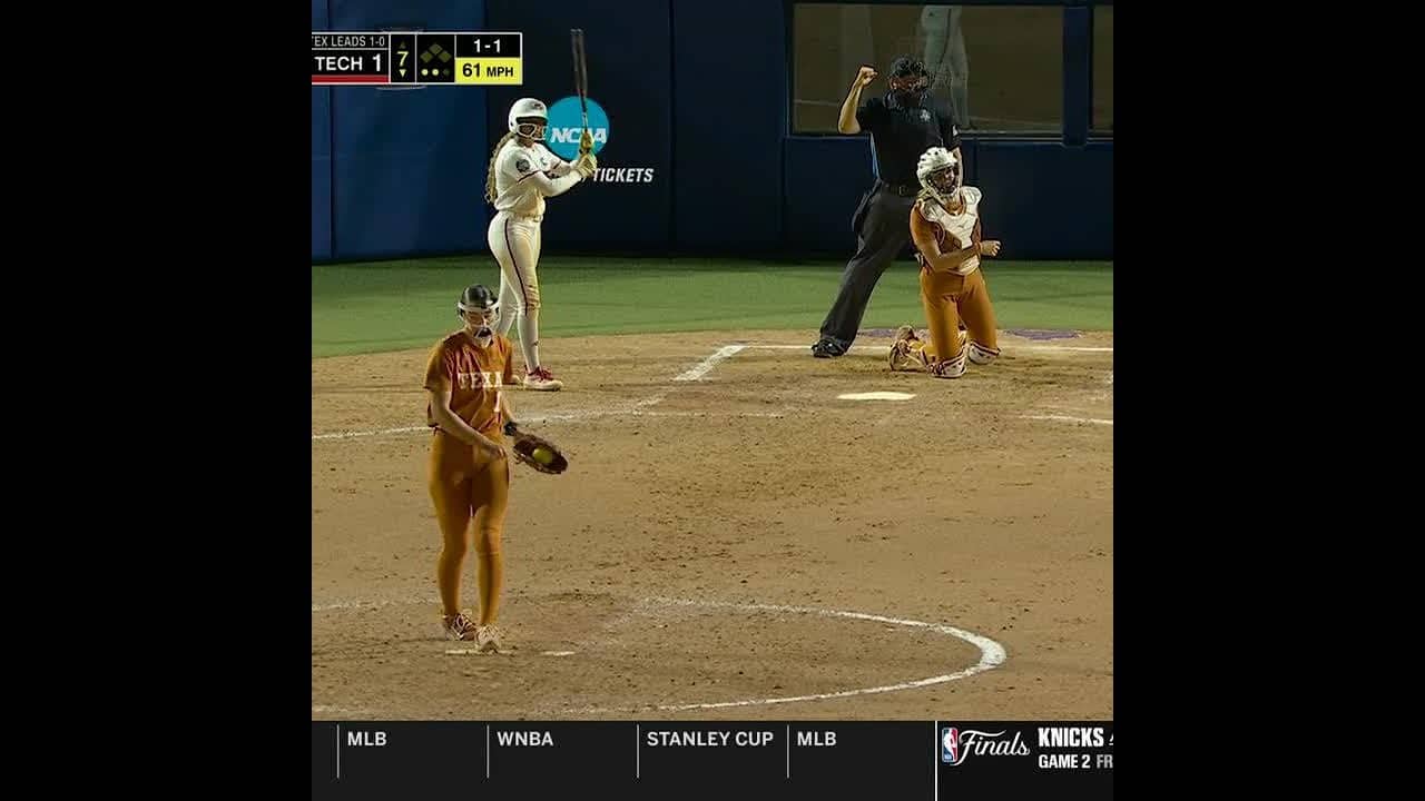 THE MOMENT THE TEXAS LONGHORNS WON BACK-TO-BACK WCWS 🏆