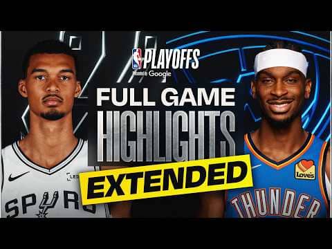 EXTENDED: #2 SPURS at #1 THUNDER | FULL GAME 7 HIGHLIGHTS | May 30, 2026