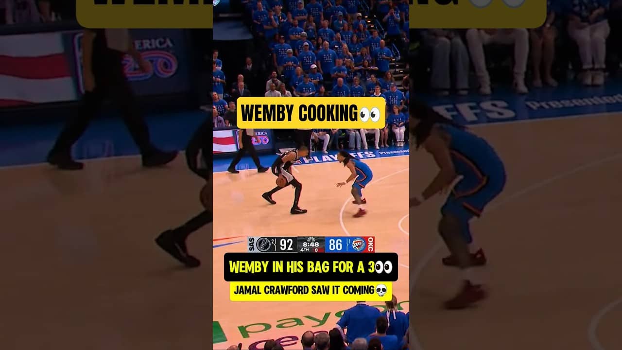 Jamal Crawford KNOWS Wembys bag😤