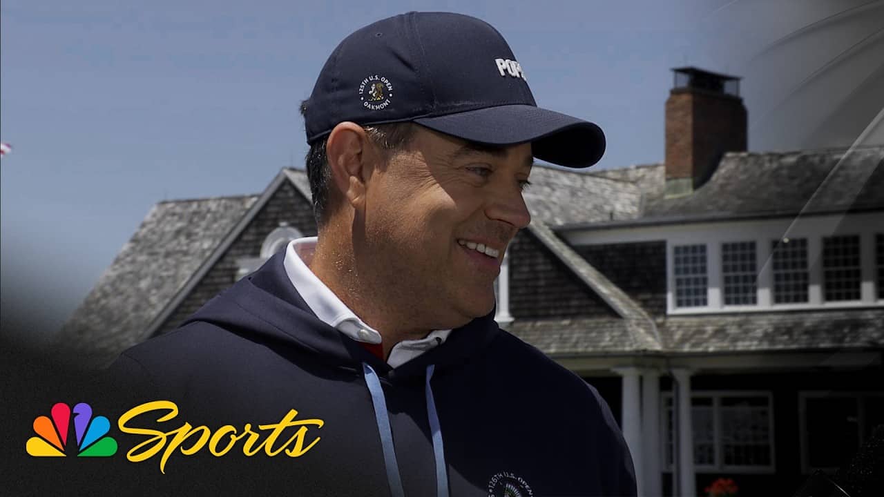 Carson Daly recalls growing up playing with Tiger Woods | 2026 U.S. Open | Golf on NBC Sports