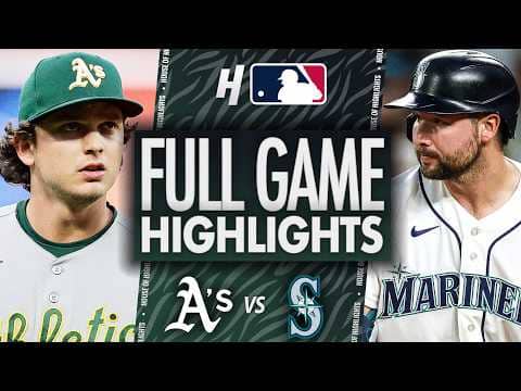 Athletics vs Seattle Mariners - FULL GAME HIGHLIGHTS 🔥 April 21, 2026 MLB Season