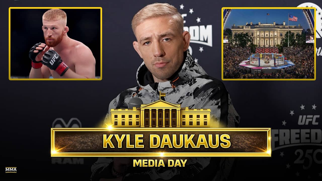 Kyle Daukaus PREVIEWS UFC White House fight with Bo Nickal | MMA Fighting