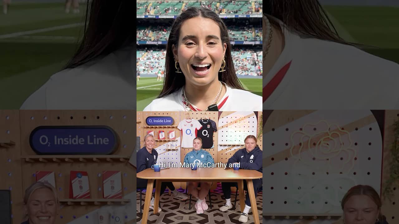 Sorry Mitch 🫣 | @o@o2ukofficial #WearTheRose #englandrugby #redroses