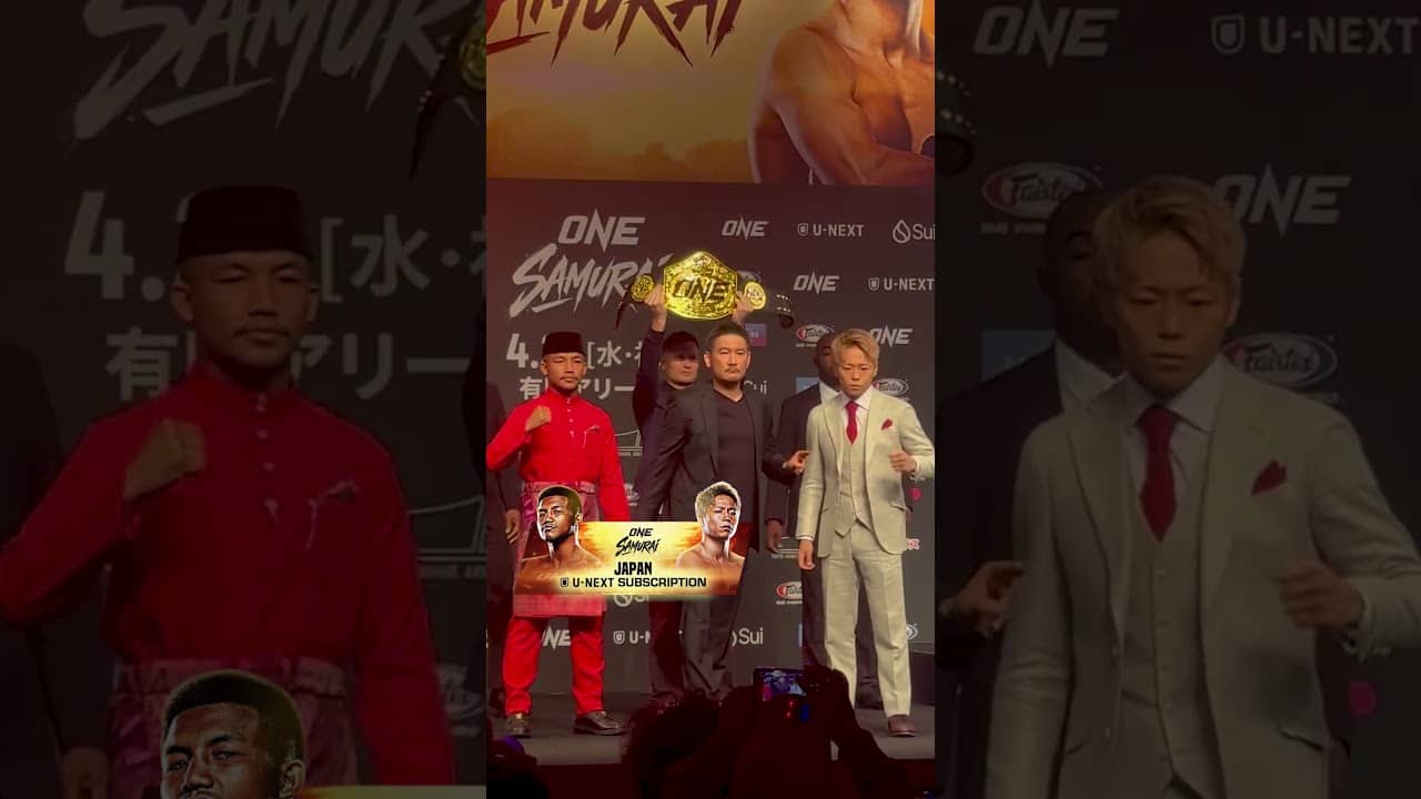 It's HEATING UP ๐ฅ Donโt miss a chance to catch Rodtang and Takeru's FINAL battle at ONE SAMURAI 1!