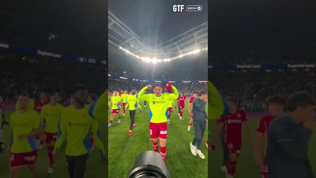 Un día de adrenalina y un más tres que se viene a Getafe 📸🤝