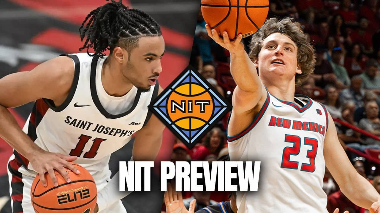 NIT Preview Live Stream: St. Joseph's @ New Mexico.