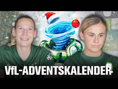 6 Minuten Köfferchen-Chaos 😅🎁 | Linder & Lattwein im VfL-Adventskalender #24 | WölfeTV