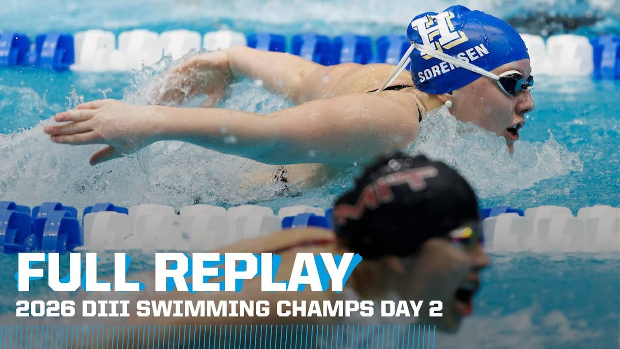 2026 DIII swimming and diving championships Day 2 | FULL REPLAY