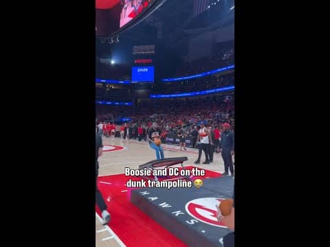 CRAZY Boosie and DC dunk 😂 #dunk #fail #funny