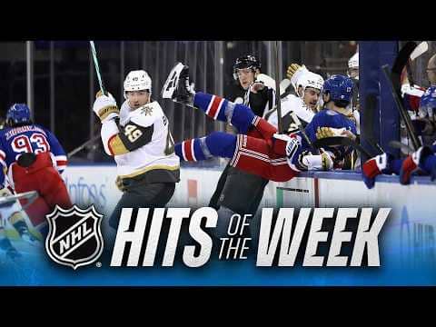 Trucked, Leveled, and Laid Out: NHL Week 9’s Hardest Hits